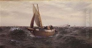 Marin Med Fiskebat Och Fartyg by Emil Gotthard Ekman