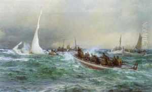 Stranding Ved Skagen by Emil Gotthard Ekman