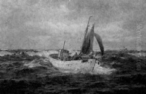 Fiskebat Fran Skagen by Emil Gotthard Ekman