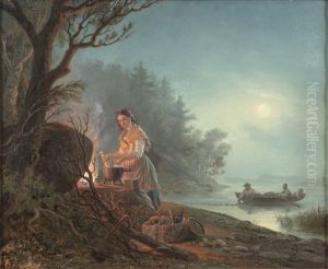 Moonlight by Robert Wilhelm Ekman