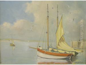 Evening Sky Near Tenby by Arthur Reginald