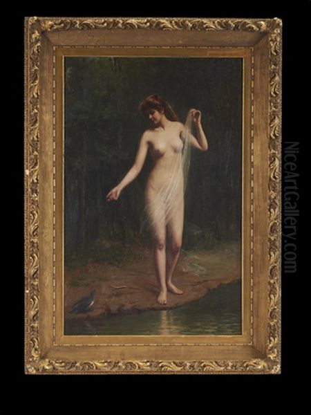 Nymph By A Stream - view 1