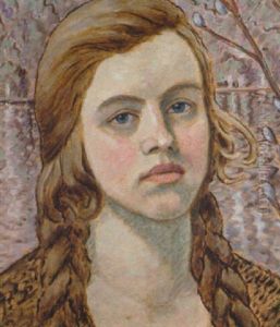 Flickportratt by Alfred Ekstam