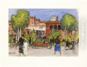 Sydlandsk Stadsbild by Sven Ekstedt
