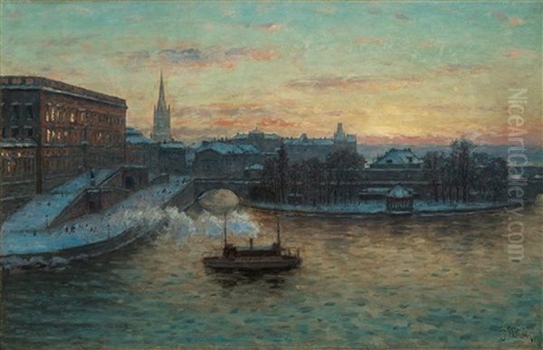 The Royal Palace In Stockholm - view 1