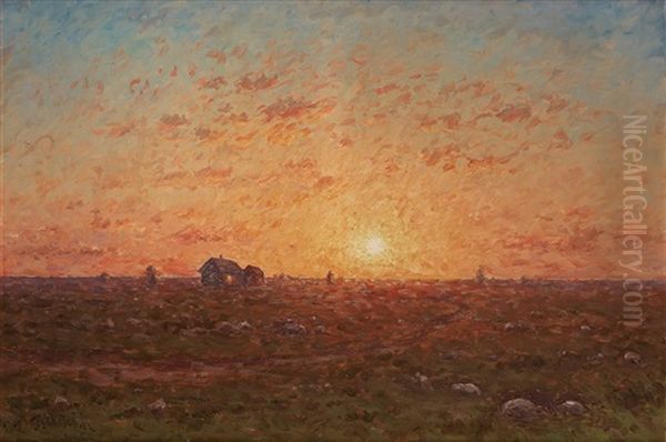 Sunset, Oland - view 1