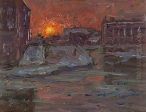 Sunset Over Norrbro