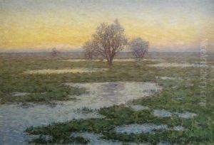 Olandskt Landskap by Per Ekstroem