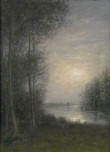 Landskap I Soldis by Per Ekstroem