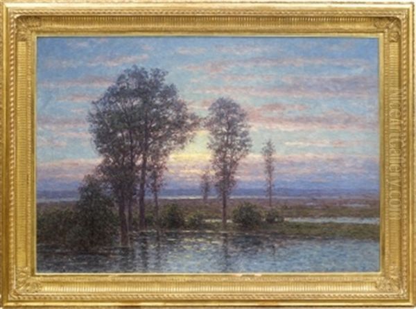 Solnedgang Over Oland - view 1