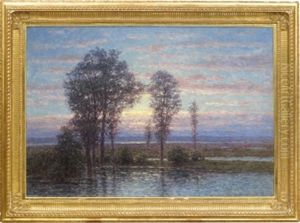 Solnedgang Over Oland by Per Ekstroem