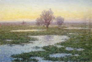 Solnedgang Over Oland by Per Ekstroem