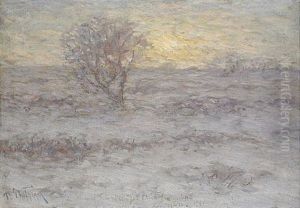 Landskap I Soldis by Per Ekstroem