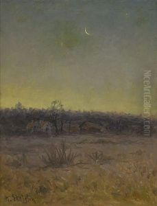 Gard I Aftonrodnad by Per Ekstroem