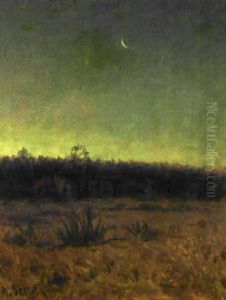 Gard I Aftonrodnad by Per Ekstroem