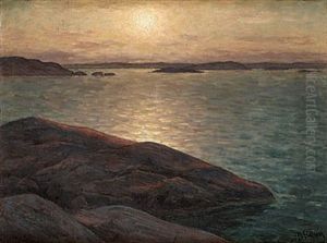 Skargardsskymning by Per Ekstroem