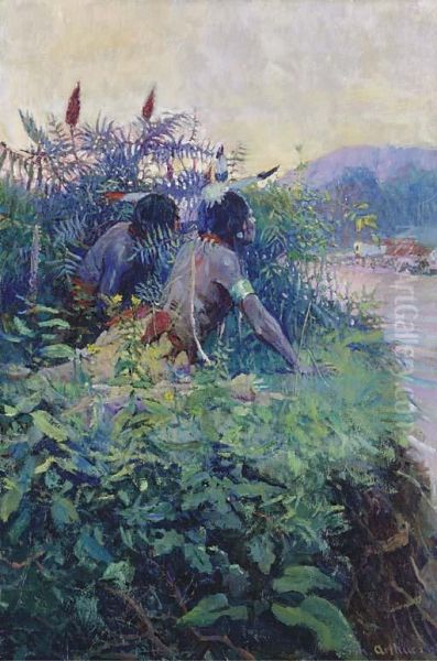 Waiting At The Ford - view 1