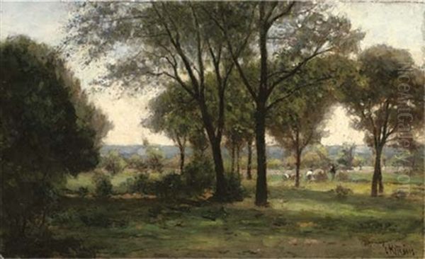 Farmers In Barbizon - view 1