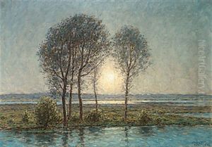 Olandskt Landskap by Per Ekstroem