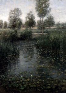 Sommarlandskap, Chantilly Sommarlandskap, Chantilly