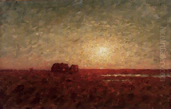 Oland I Solnedgang - view 1