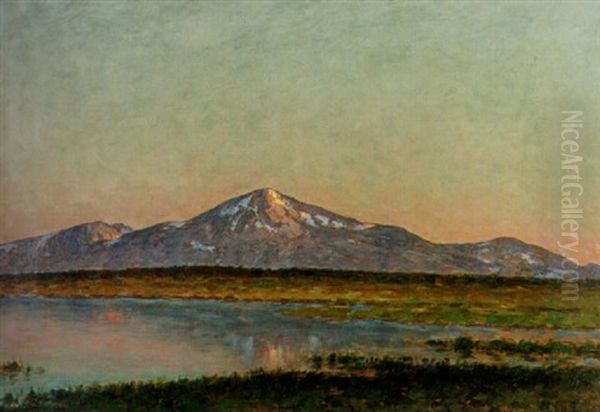 Fjallandskap - Solnedgang - view 1