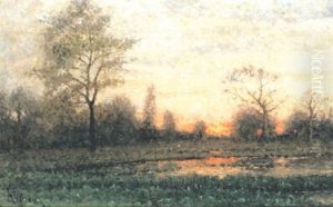 Solnedgang, Frankrike Solnedgang, Frankrike
