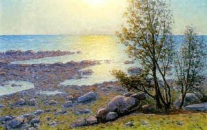 Solnedgang Over Alvaret by Per Ekstroem