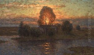Solnedgang, Oland by Per Ekstroem