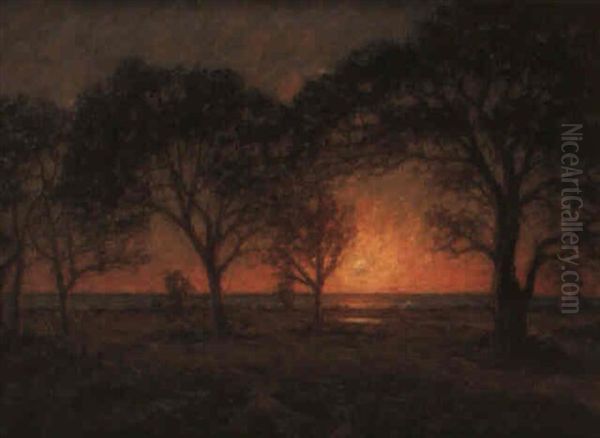 Solnedgang, Oland - view 1