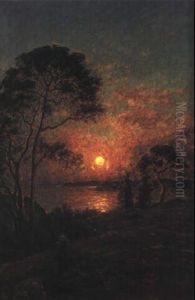 Solnedg,ng Over S,r" by Per Ekstroem