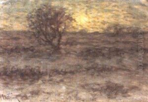 Vinterlandskap I Soldis Vinterlandskap I Soldis
