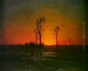 Solnedgang Over Oland by Per Ekstroem