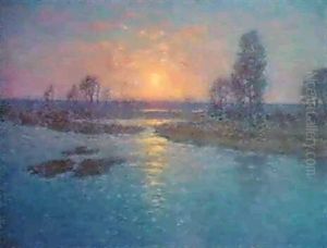 Solnedgang by Per Ekstroem