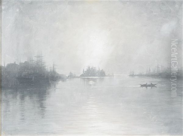 Segelfartyg I Motljus - view 1