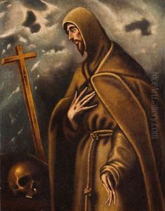 Saint Francis Of Assisi by El Greco (Domenikos Theotokopoulos)