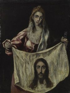 Saint Veronica Holding The Veil Saint Veronica Holding The Veil