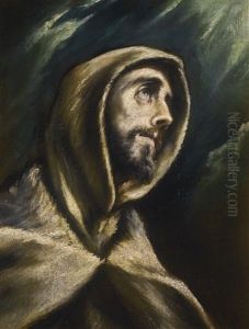 Saint Francis Of Assisi by El Greco (Domenikos Theotokopoulos)