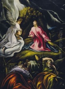 The Agony In The Garden by El Greco (Domenikos Theotokopoulos)