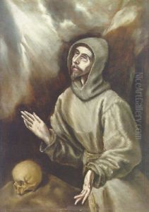 Saint Francis by El Greco (Domenikos Theotokopoulos)