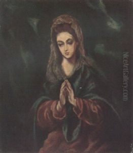 The Mater Dolorosa by El Greco (Domenikos Theotokopoulos)