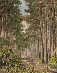 Kanarilaan - Bogor by Cornelis Robrecht Arthur (A.) Eland
