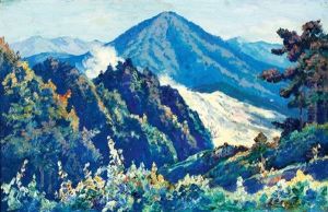 Tropisch Berglandschap, Mogelijk Bij De Gunung Gede by Leo Eland