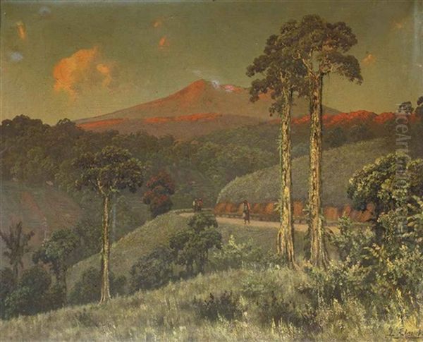 Weg Bij Bandar Baroe, Sumatra - view 1