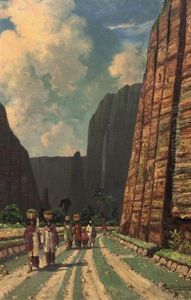 Women In A Lembah by Leo Eland