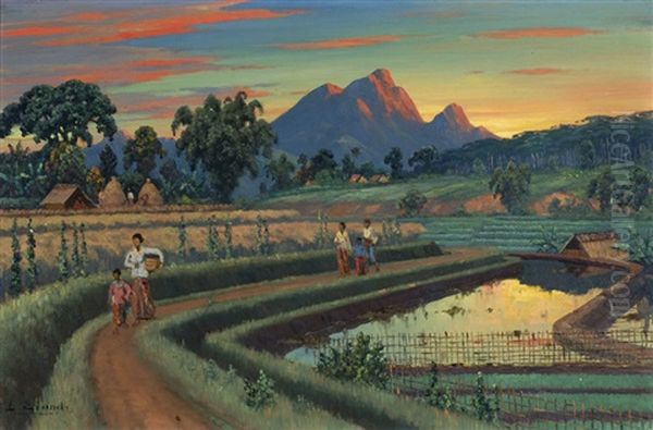 Figures On A Path - view 1