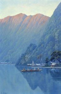 View Of Lake Toba by Leo Eland