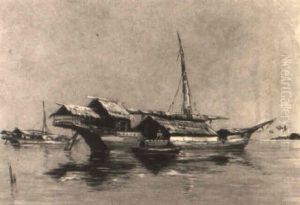 Two Ships In Coastal Waters Two Ships In Coastal Waters