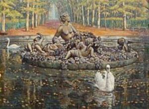 Bassin De Flore, Versailles by Lili Elbe