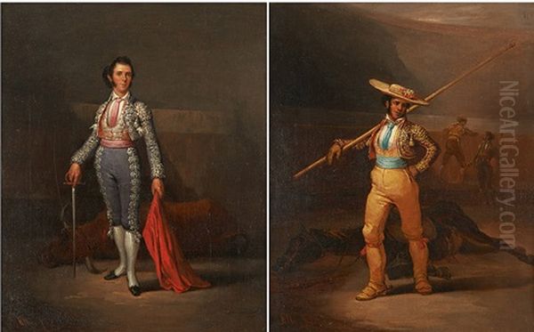 "torero" Et "picador" (2 Works) - view 1